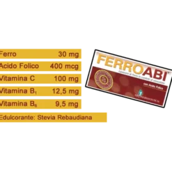 Abi Pharmaceutical Ferroabi 20 Confezioni Orosolubili Al Cioccolato