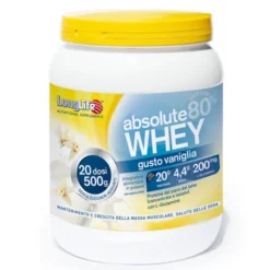 Absolute Whey 80% Gusto Vaniglia LongLife 500g