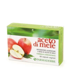 Aceto di Mele Farmaderbe 60 Capsule