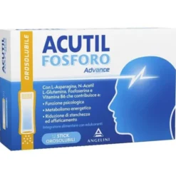 Acutil Fosforo Advance Angelini 12 Stick Orosolubili
