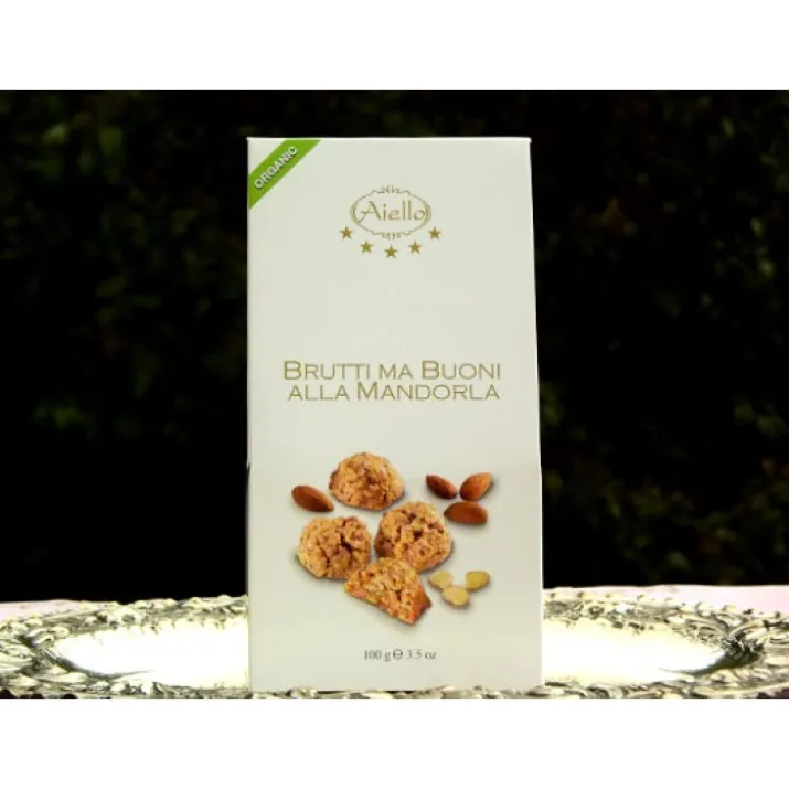 AielloBio Brutti Ma Buoni Alla Mandorla Senza Glutine 100g