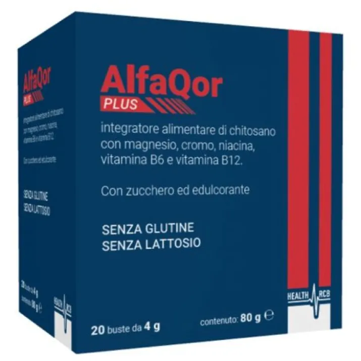 AlfaQor Plus Health & RCB 20 Bustine