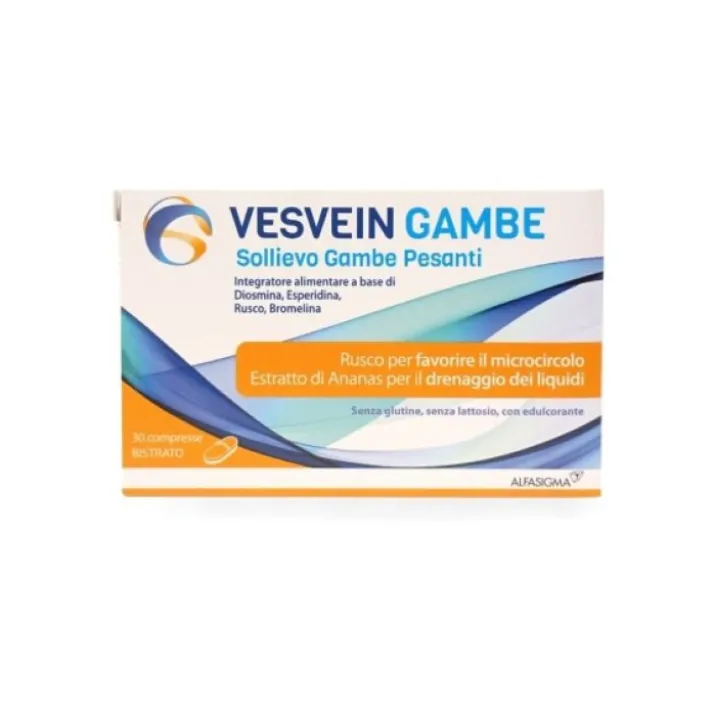 Alfasigma Vesvein Sollievo Gambe Pesanti 30 compresse