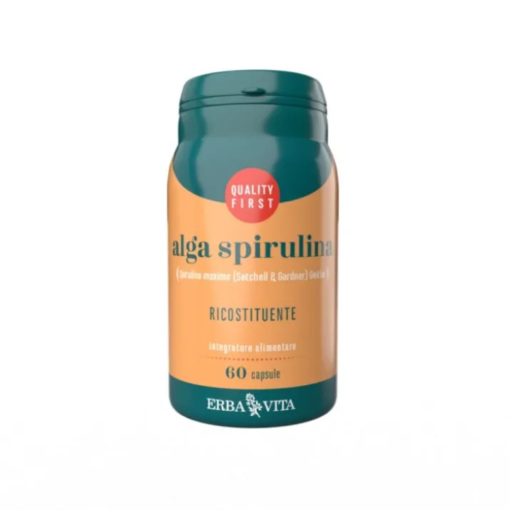 Alga Spirulina Erba Vita 60 Capsule