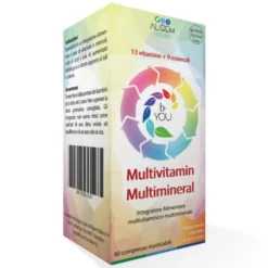 Algem B-You Multivitamin Multimineral Integratore Alimentare 60 Compresse