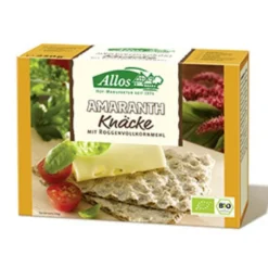 Allos Crackers Integrale Segale E Amaranto Biologico 250g