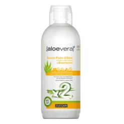 AloeVera2 Succo Puro D'Aloe + Enertonici Zuccari 1000ml