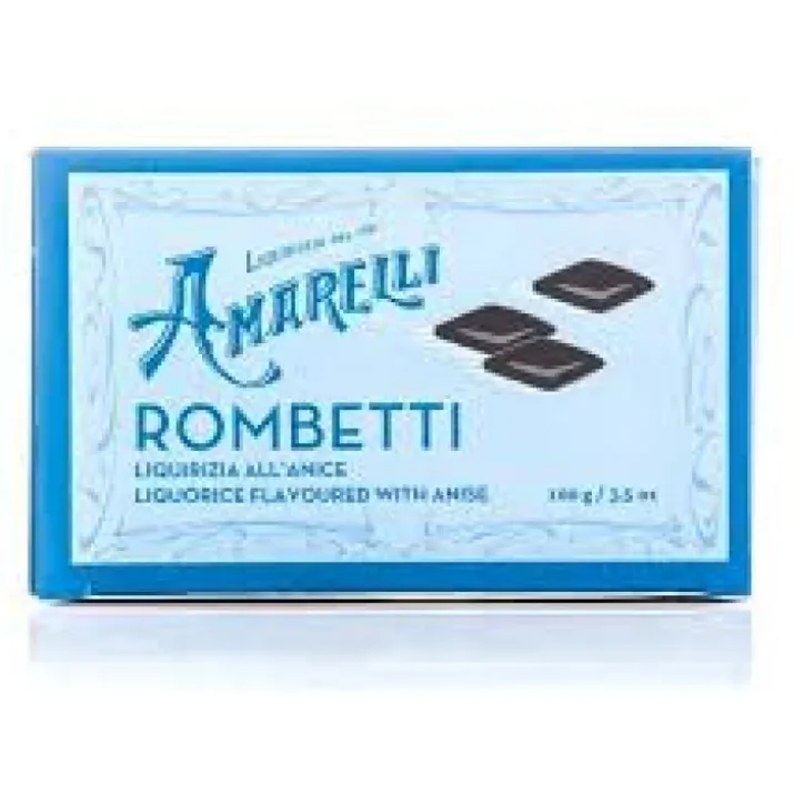 Amarelli Liquirizia Blu Rombetti 100g