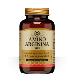 Amino Arginina 500 Solgar 50 Capsule Vegetali