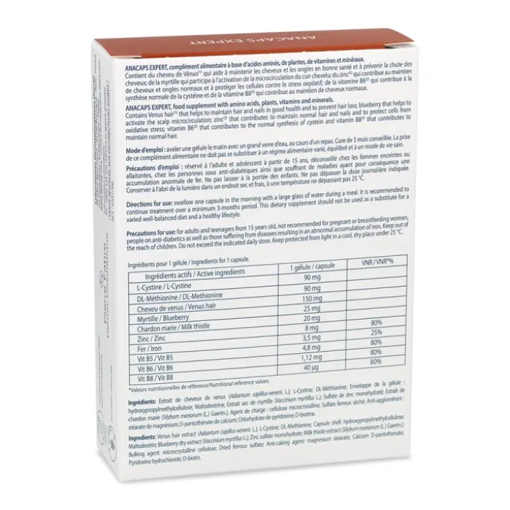 Anacaps Expert Capelli E Unghie Ducray 30 Capsule