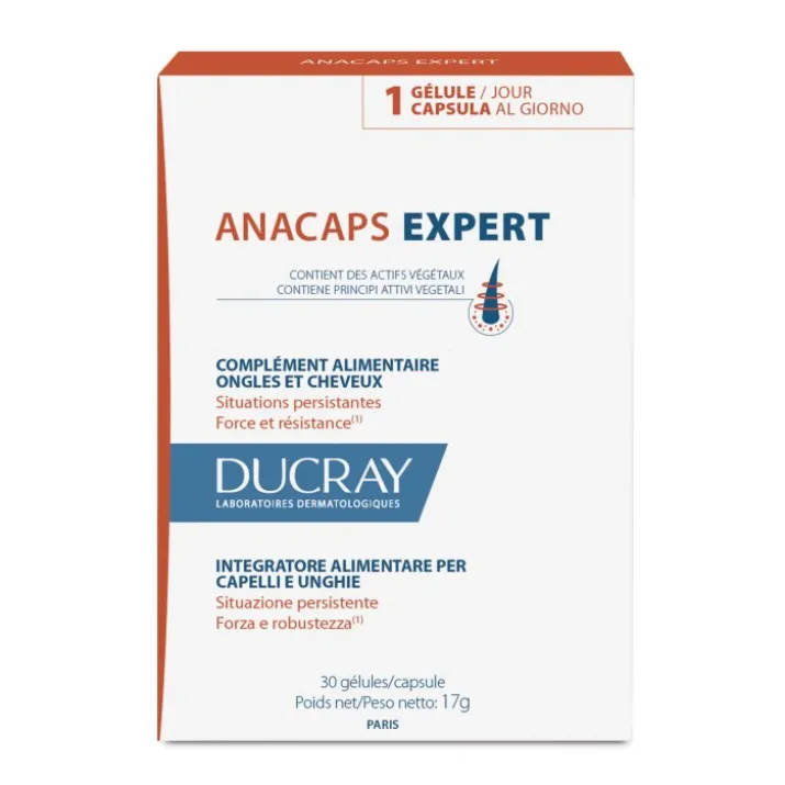Anacaps Expert Capelli E Unghie Ducray 30 Capsule