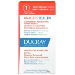 ANACAPS REACTIV GEL 90U DUCRAY 90 Capsule