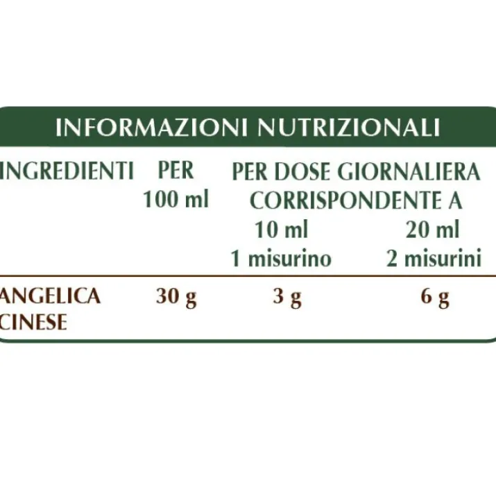 Angelica Cinese Estratto Integrale Dr. Giorgini 200ml