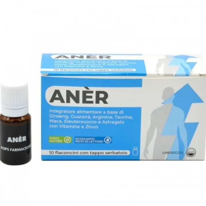 Anèr Agips 10 Flaconcini da 10ml
