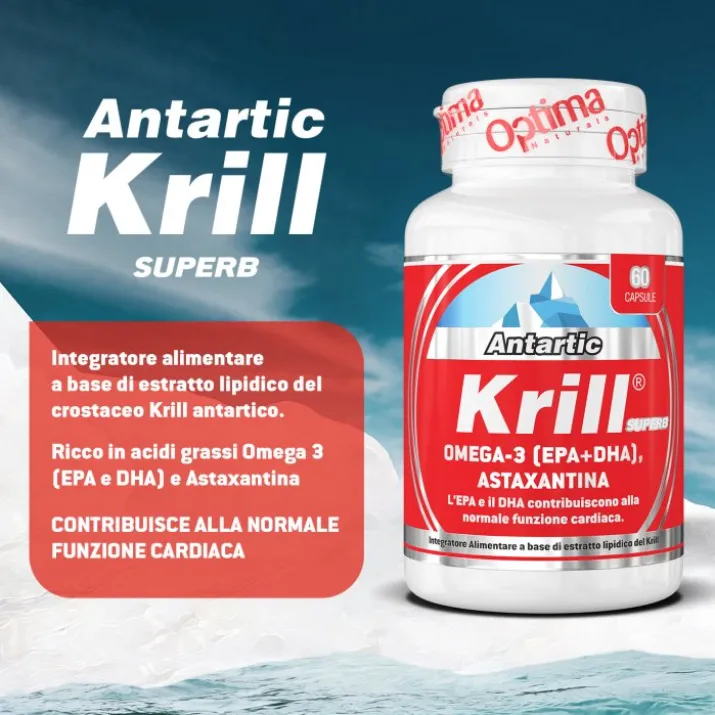 Antartic Krill Superb Optima Naturals 60 Capsule