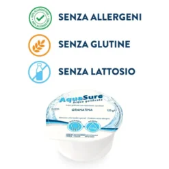 AquaSure Acqua Gelificata Gusto Arancia 24x125g