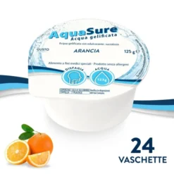 AquaSure Acqua Gelificata Gusto Arancia 24x125g
