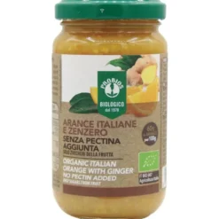 Arance Italiane E Zenzero Senza Pectina Aggiunta Probios 220g