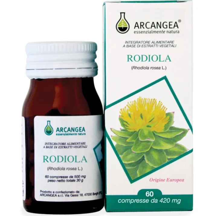 Arcangea Rodiola Integratore Alimentare 60 Compresse