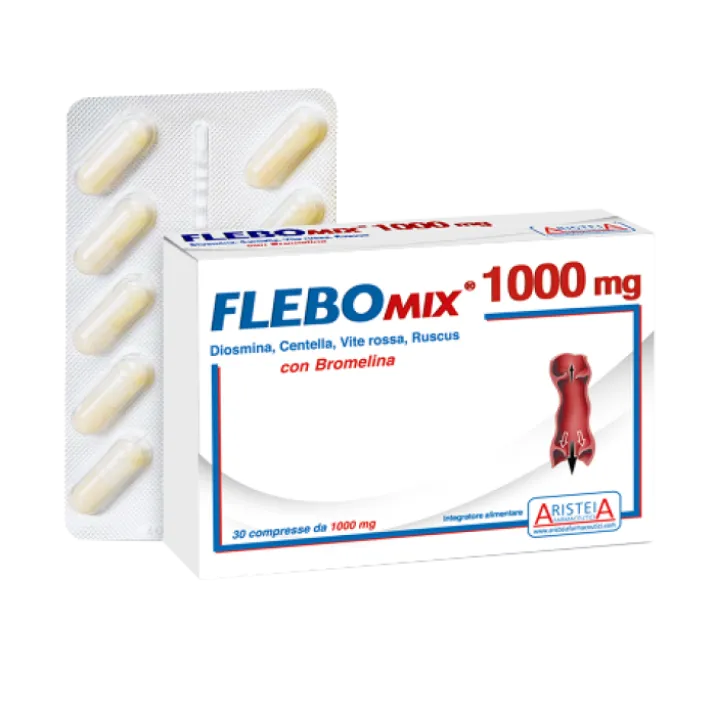 Aristeia Flebomix 1000mg Integratore Alimentare 30 Compresse