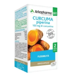 Arkocapsule Curcuma + Piperina Bio Arkopharma 40 Capsule