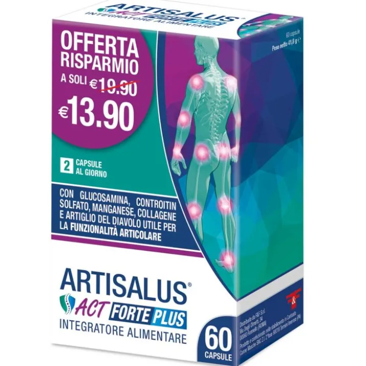 Artisalus Act Forte Plus F&F 60 Capsule