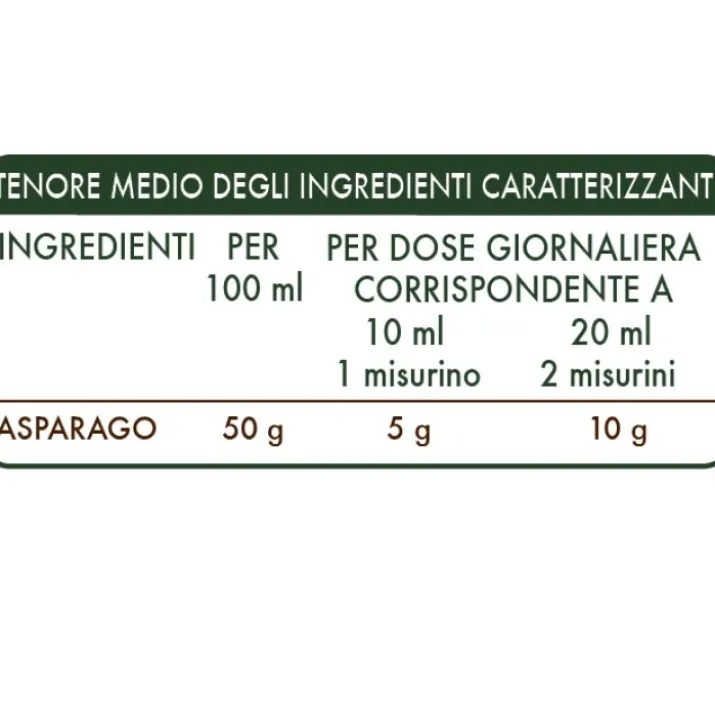 Asparago Estratto Integrale Dr. Giorgini 200ml