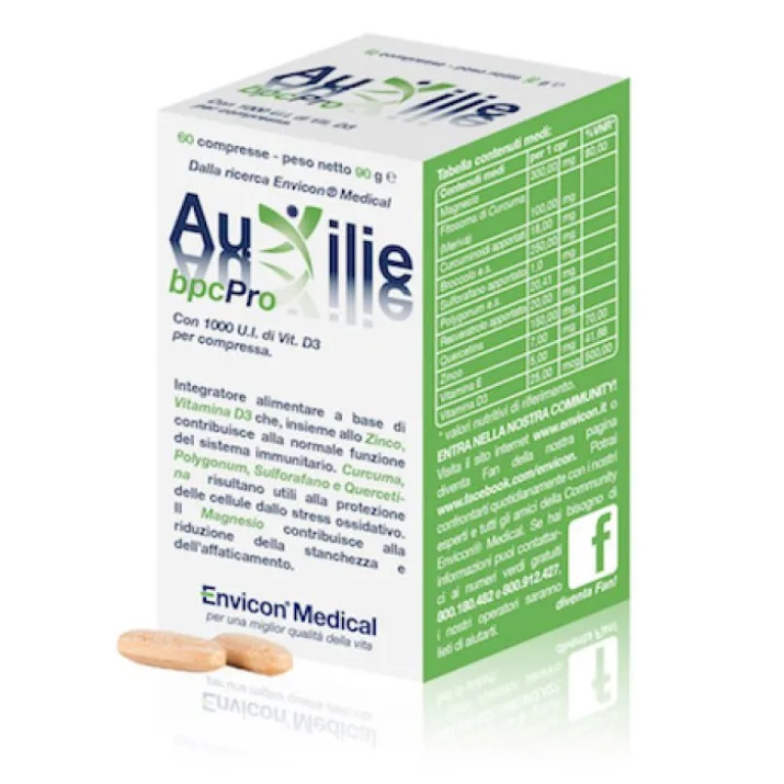 Auxilie Bpcpro Integratore Alimentare 45g 30 Compresse