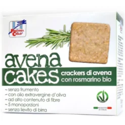 Avenacakes Crackers Avena/rosmarino 250g
