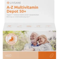 A-Z Multivitamin Depot 50+ Livsane 60 Compresse