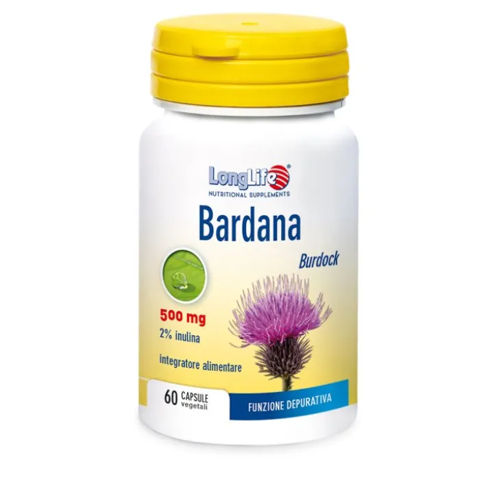 Bardana 500mg LongLife 60 Capsule Vegetali