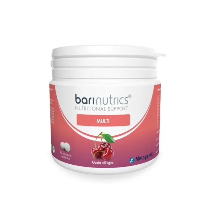 BariNutrics Multi Aroma Ciliegia Metagenics® 90 Compresse Masticabili