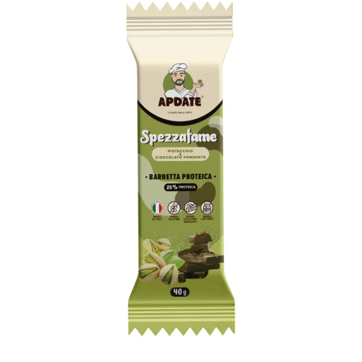 BARRETTA PROTEICA Pistacchio e Cioccolato 40G