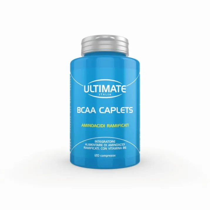 BCAA Caplets Aminoacidi Ramificati Ultimate 120 Compresse