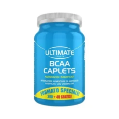 BCAA Caplets Aminoacidi Ramificati Ultimate 240 Compresse