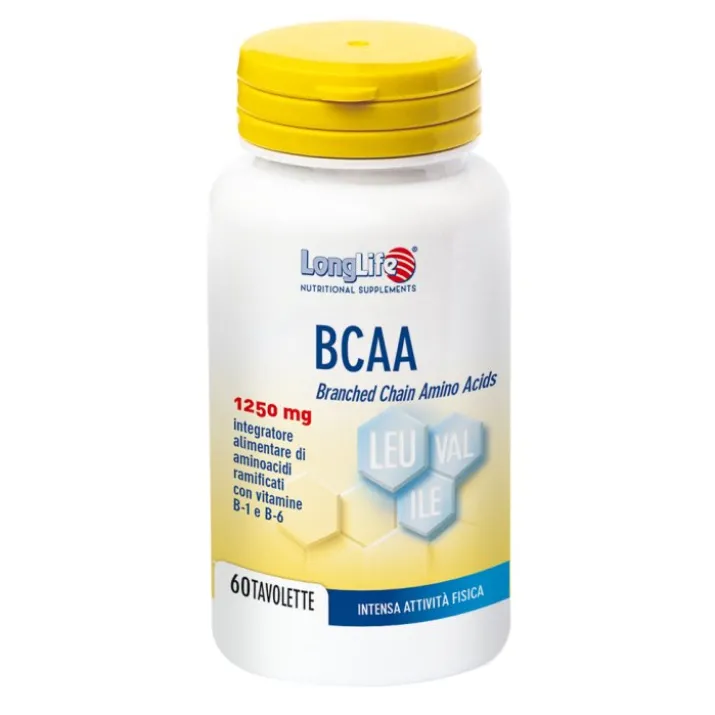 BCAA 1250mg LongLife 60 Tavolette