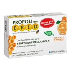 Benessere Gola Arancio Propoli E.P.I.D.® Specchiasol 20 Compresse