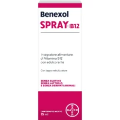 Benexol Spray Integratore Alimentare Vitamina B12 Alto Dosaggio 15ml