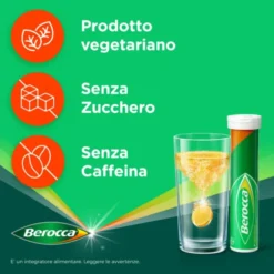 Berocca Plus Vitamine Minerali, Energia Concentrazione 15 Cpr Eff