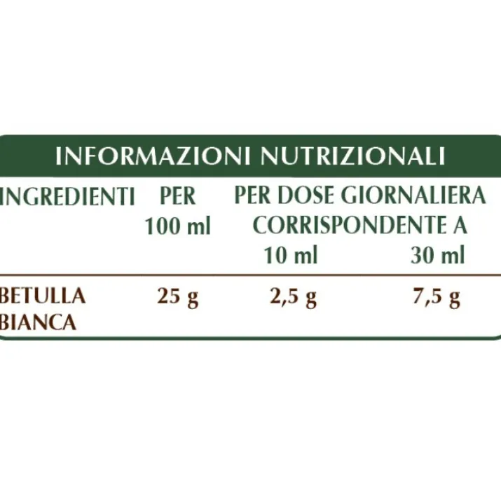 Betulla Bianca Estratto Integrale Dr.Giorgini 200ml