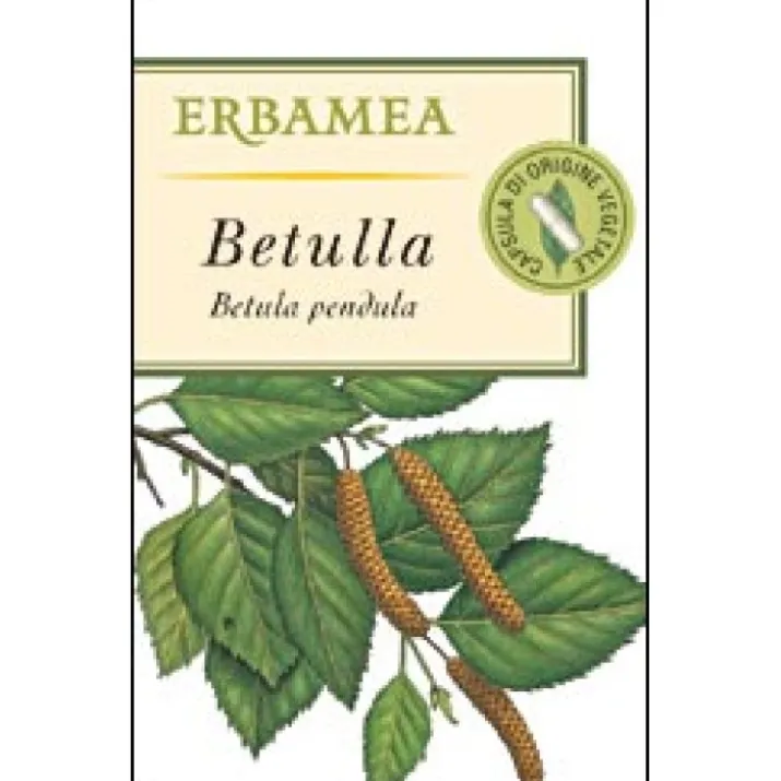 Betulla Erbamea 50 Capsule Vegetali