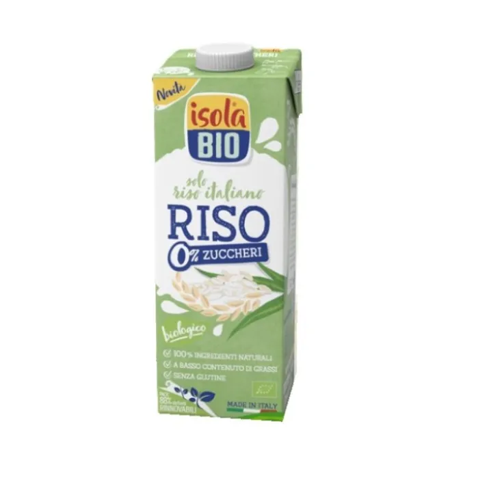 Bevanda di Riso 0% Zuccheri Isola Bio 1000ml