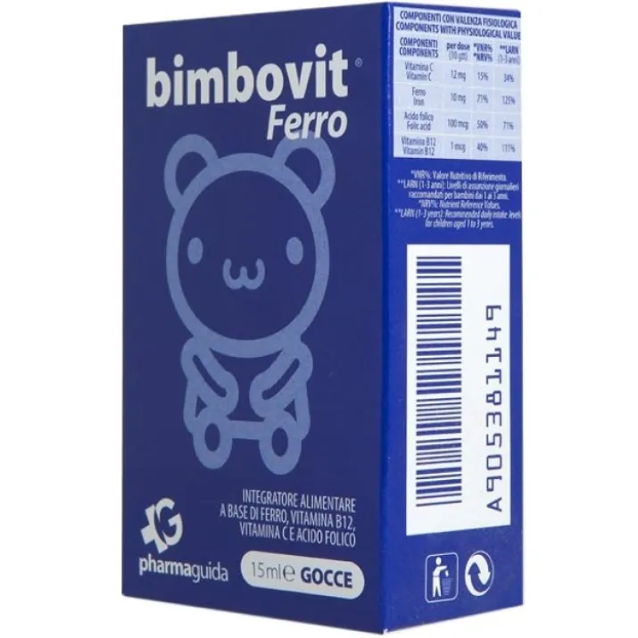 Bimbovit Ferro Gocce 15ml
