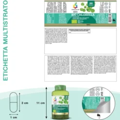 Bio Chlorella Colours of Life Optima 200 Compresse