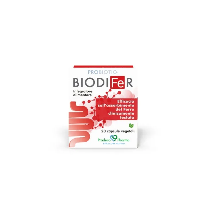 BIODI FeR Probiotic+ 20 Capsule Vegetali