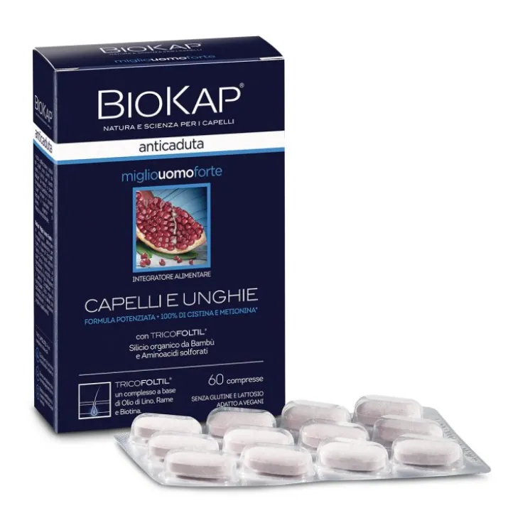 BioKap Miglio Uomo Forte Bios Line 60 Compresse