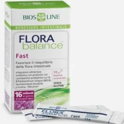 Bios Line Flora Balance Fast 16 Integratore Alimentare 10 Bustine
