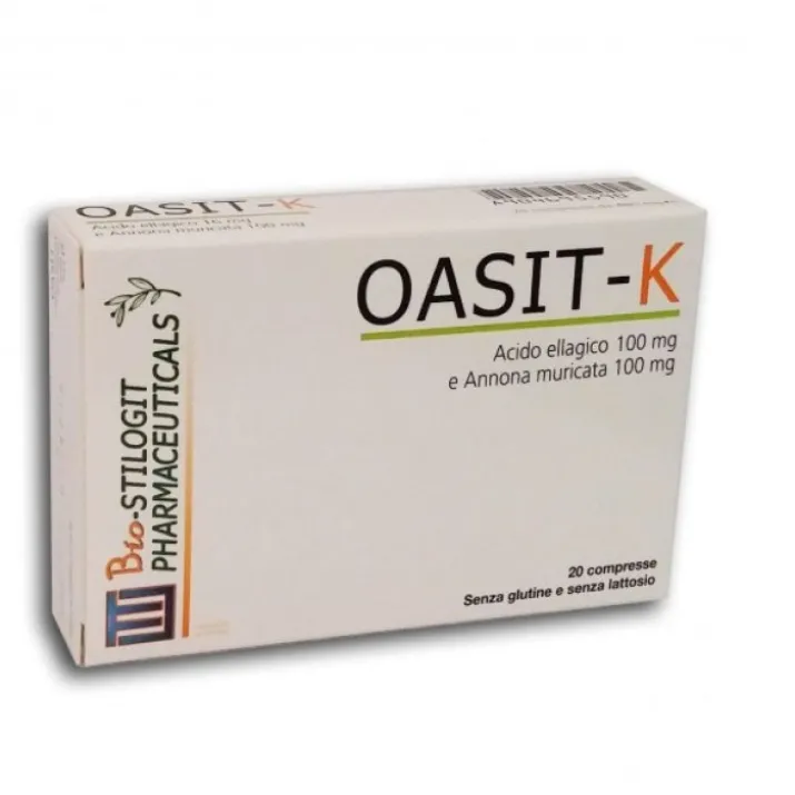 Bio-Stilogit Pharmaceutics Oasit-K Integratore Alimentare 20 Compresse