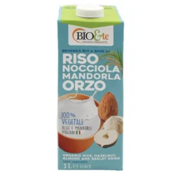 Bio&Te Bevanda Riso Nocciola Mandorla Orzo 1L