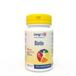 Biotin 300mcg LongLife 100 Compresse Rivestite